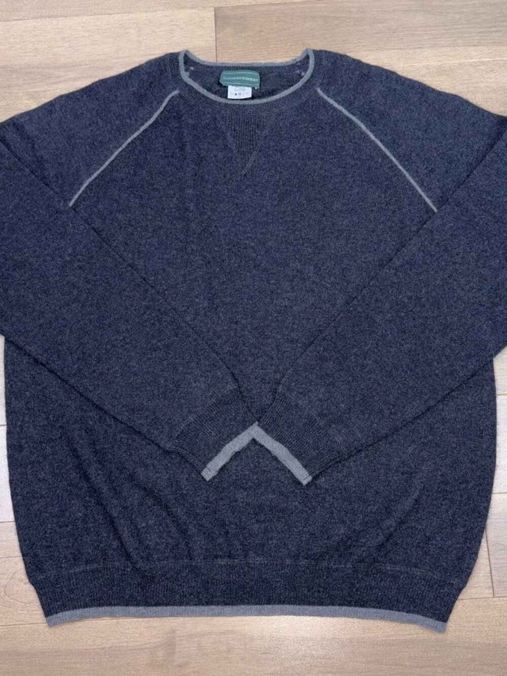 HAMMACHER SCHLEMMER men's cashmere sweater size Large